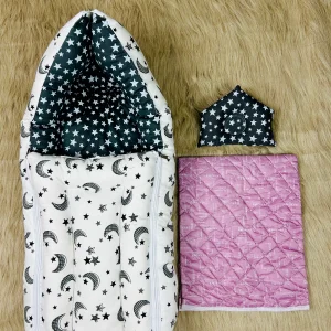 5) 2 in 1 baby sefty bed ( হেড পিলো ও ইউরিন ম্যাট ফ্রী)